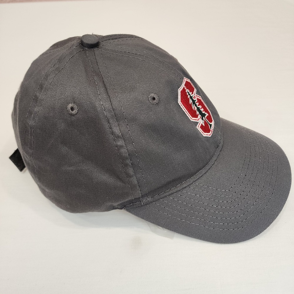 Stanford Tree UB Logo Baseball Cap Hat Adj. Mens Size Cotton Hook & Loop Close - Picture 3 of 9